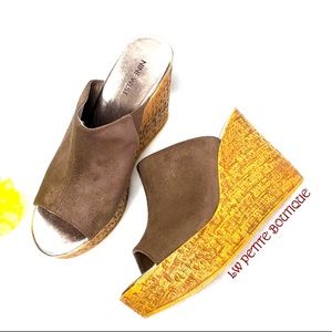 Nine West Lilahol1 Wedges Brown US Wms 9